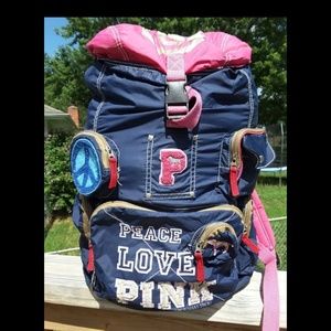 VS Pink backpacks for show me